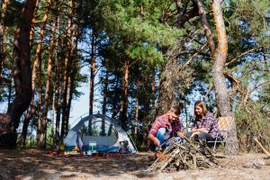 Camping romantis Lembang