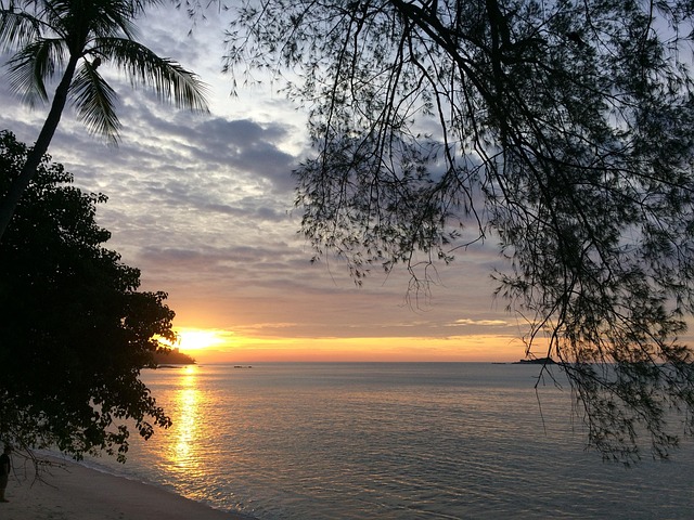 spot sunset di lombok